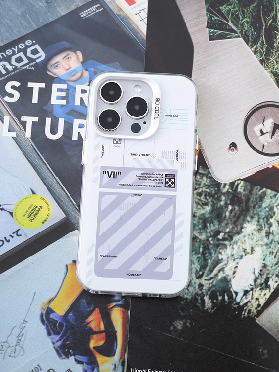 OFF WHITE Magnetic MagSafe Matte High End Premium – High Quality Hard 15, 14, 13, 12, 11 iPhone Case