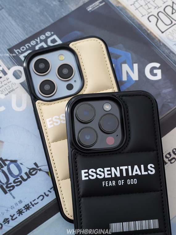 New FOG Essentials Puffy Puffer Down Jacket 15, 14, 13, 12 iPhone Case