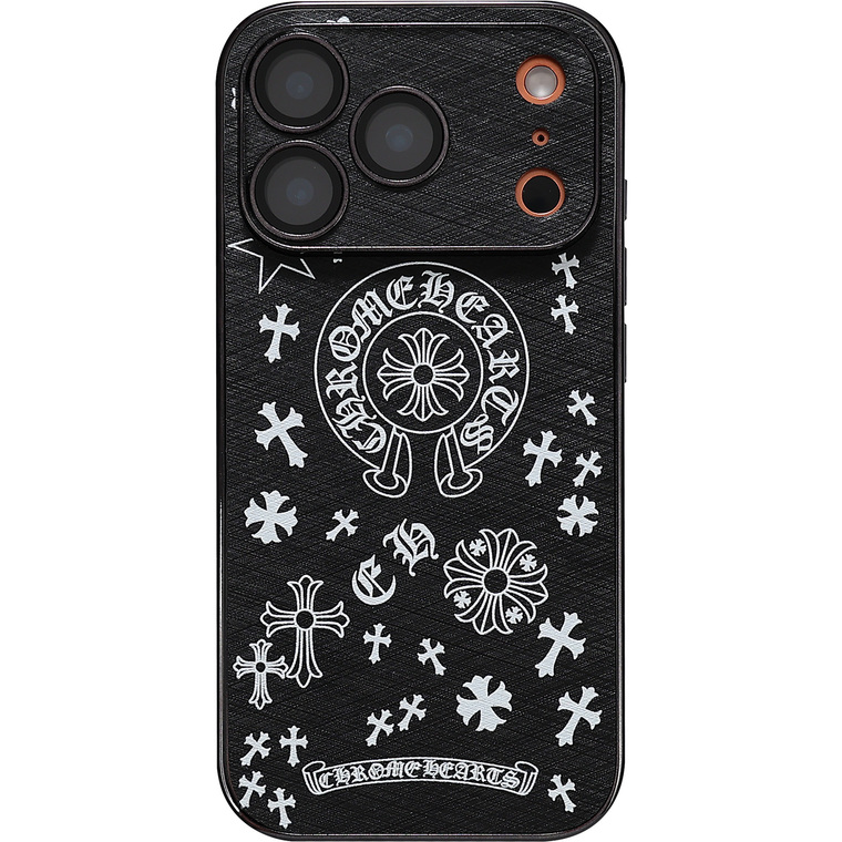 Chrome Hearts Cross Asterisk iPhone Case for iPhone 13 - 17