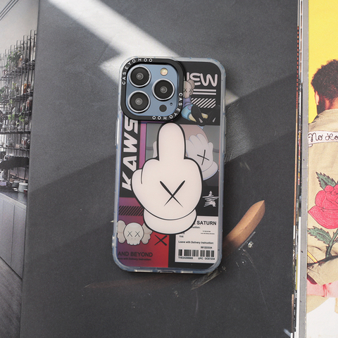 New KAWS Where The End Starts 14, 13, 12 iPhone Case