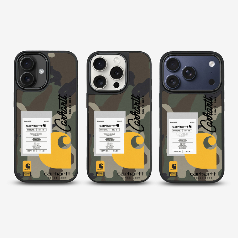 Carhartt Camo Script Logo iPhone Case