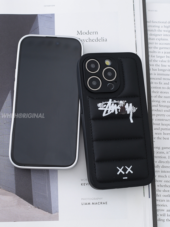 STUSSY Puffy Puffer Down Jacket 15, 14, 13, 12 iPhone Case