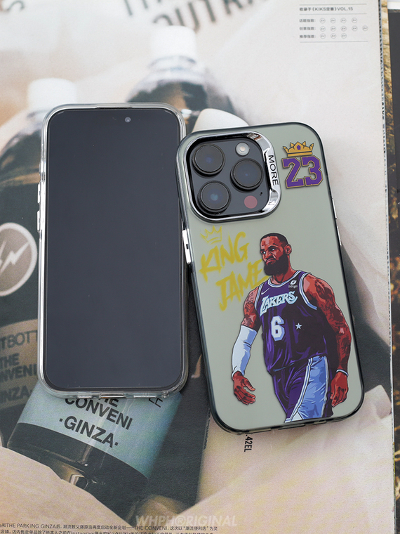 Basketball Superstar James 15, 14, 13, 12, 11 iPhone Case