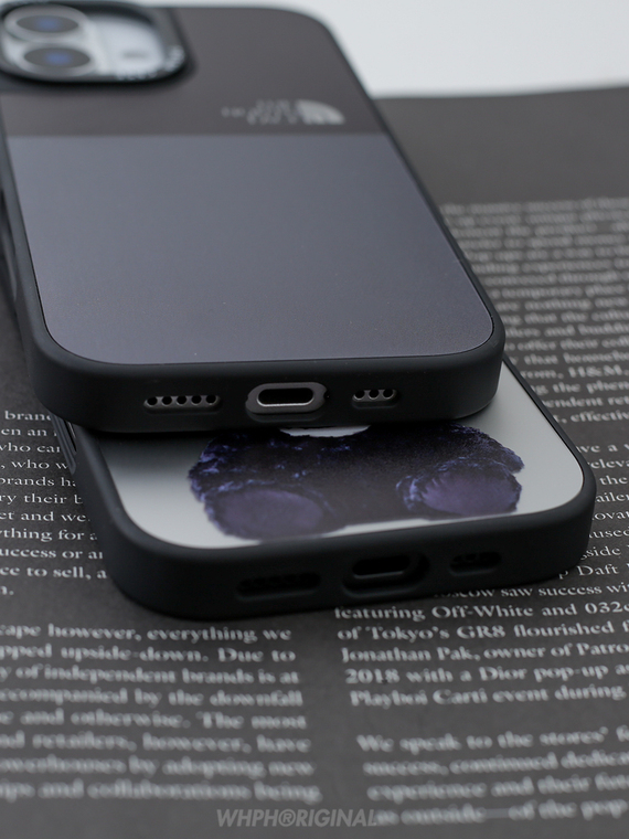 The North Face New Two Tone Matte Anti Slip Plus/Pro/Max – 16, 15, 14, 13, 12 iPhone Case