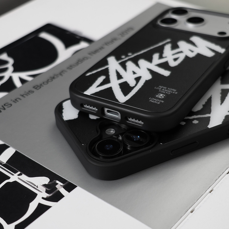 Stussy Black iPhone Case