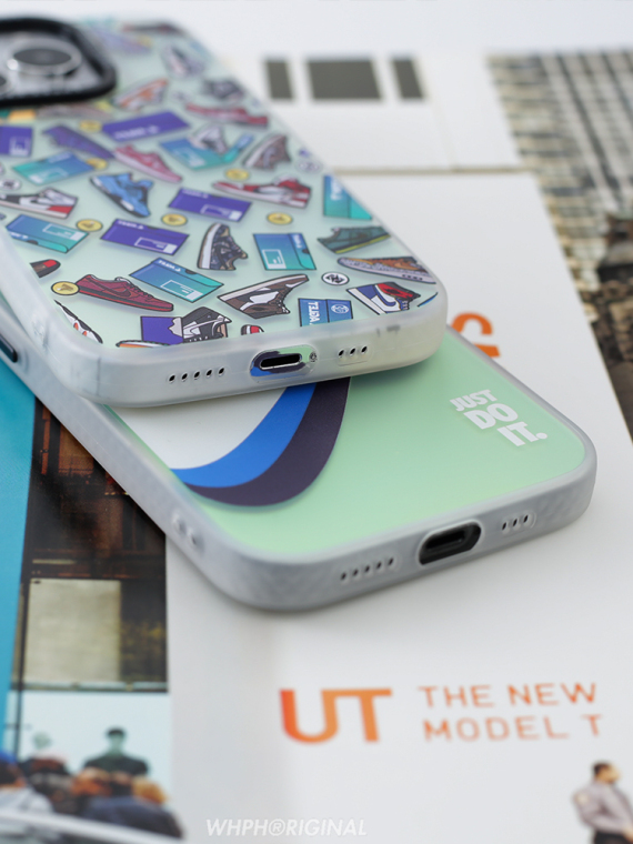 Nike Sporty New Silicone TPU 15, 14, 13, 12 iPhone Case