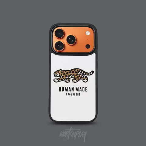 Human Made Leopard Illustrated iPhone Cartoon iPhone Case for iPhone 13 – 17