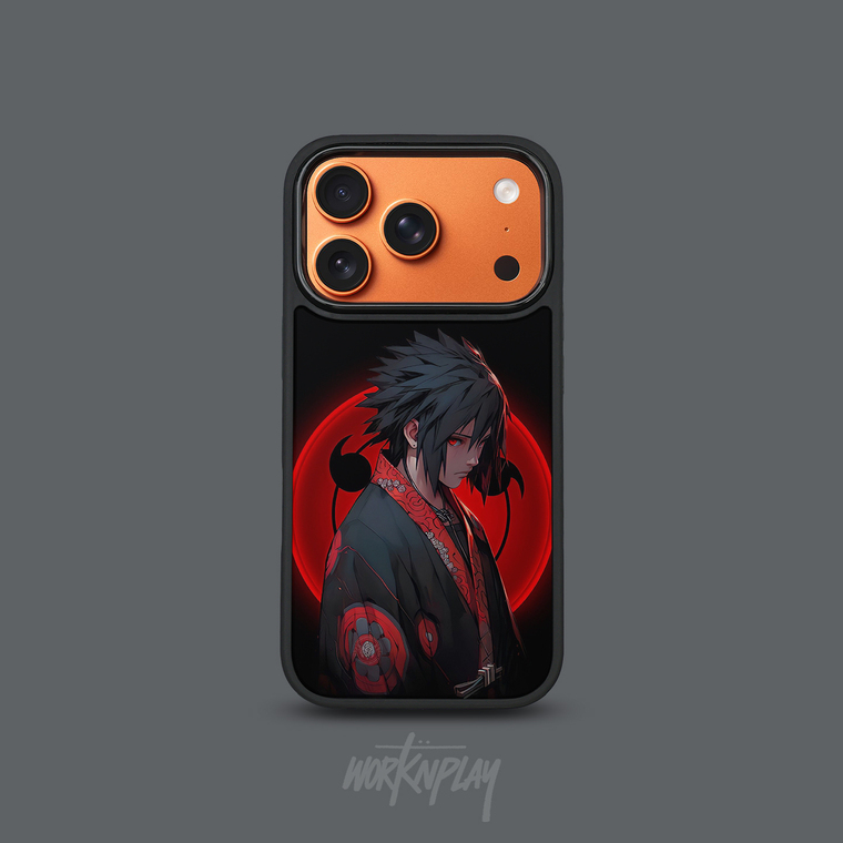 Naruto Sasuke Uchiha Sharingan iPhone Anime iPhone Case for iPhone 13 - 17 - view 3