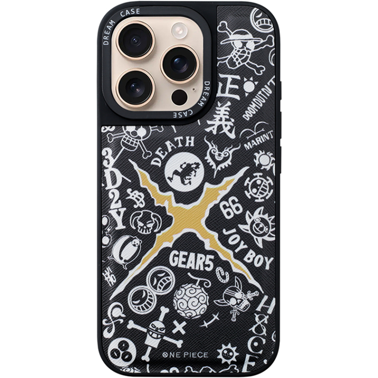 16 Square Leather One Piece Anime Plus/Pro/Max – 16, 15, 14, 13, 12 iPhone Case