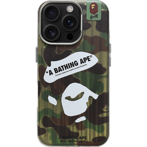 Green — A Bathing Ape MagSafe Suitcase Rib Pro/Plus/Max/Air – 17, 16, 15, 14, 13 iPhone Case