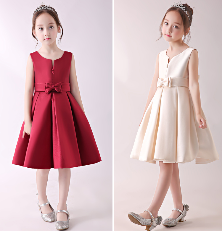 Công chúa váy cô gái ăn mặc fluffy new flower cô gái ăn mặc nữ trẻ em sàn catwalk sinh nhật máy chủ trang phục mùa hè váy biểu diễn cho trẻ em