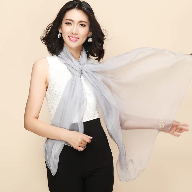 Echarpe pour Femme en De la soie - Ref 3159850 Image 4
