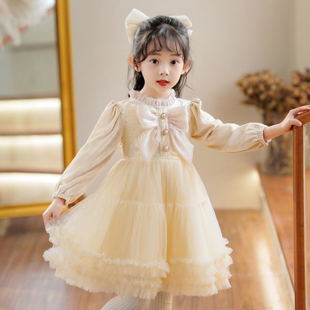 Girls tutu skirt autumn and winter new dress children's convex convex skirt female treasure princess skirt cake skirt baby tutu skirt