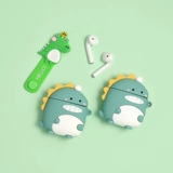 Apple, брендовый динозавр, силиконовый мультяшный милый защитный чехол, совместимые беспроводные наушники, bluetooth, для влюбленных