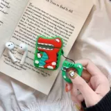 Apple, защитный чехол, мультяшные беспроводные наушники, неограниченная наклейка, bluetooth, iphone, 2 штук