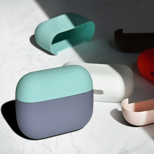 AirPods Pro Protective Cover Airpodspro Liquid Silicone Airpods3 подходит для Apple Wireless Bluetooth -гарнитуру для шволю крышки оболочки Airpods Третий генерация мягкая оболочка Air2 защита 2