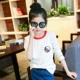 Áo thun bé gái dài tay 2018 xuân mới 9 trẻ em cotton trong bé trai lớn 10 mùa xuân và mùa thu 13 áo 15 tuổi 12 áo thun trẻ em nữ