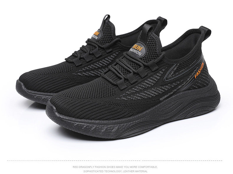 Энергичный обувь 春秋老北京布鞋男单鞋透气休闲运动爸爸鞋子防滑软底中老年健步鞋 Fu Sheng Xiang