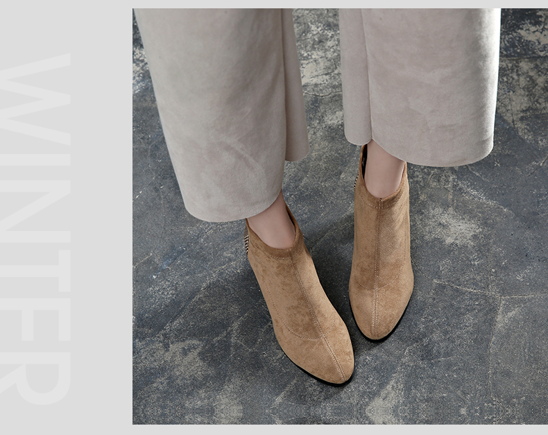 Bottes mi-saison femme en Caoutchouc - Ref 3249977 Image 16