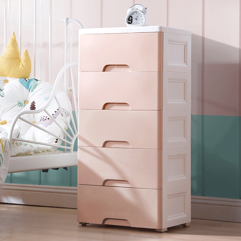 Hongjia drawer storage box Household finishing box Children's toy storage box Multi-layer plastic clip storage cabinet