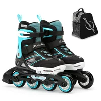 Черная и синяя доставка обуви