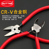 Slant mouth pliers SUTTNE industrial grade electrician 5 inch cut wire slant mouth pliers small superhard 6 inch cut plastic water mouth pliers