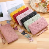 Бумажник, длинная сумка через плечо, модный вместительный и большой кошелек с молнией