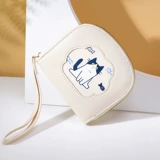 Короткий бумажник, сумка, кошелек с молнией, в корейском стиле