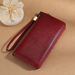 Wallet for Women, Long Zipper, Large Capacity Clutch Bag, New Fashion, Simple and Casual Mobile Phone Bag, Women's Card Holder, Leather Wallet