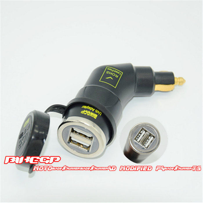 BMW Locomotive Full Series Etag Small Mouth Cigarette Lighter Plug USB Charging R1200GS Waterbird ADV RT