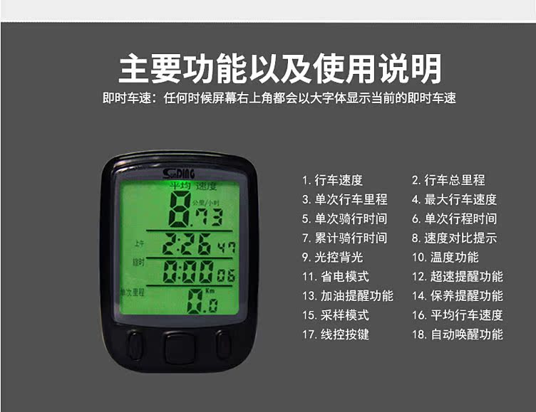 Compteur de vélo - Ref 2424740 Image 14