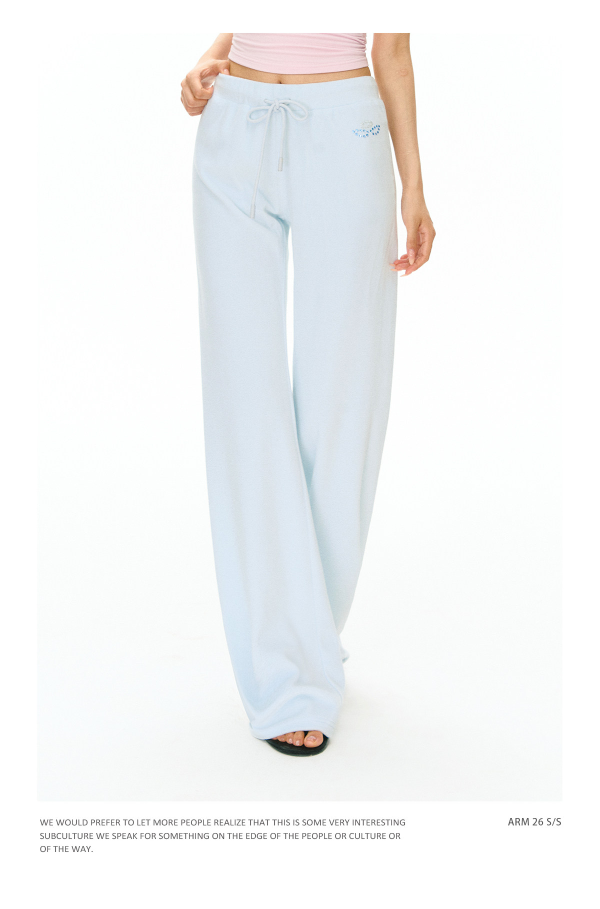 ARISEISM Zip-Up Cropped Sweatshirt Set