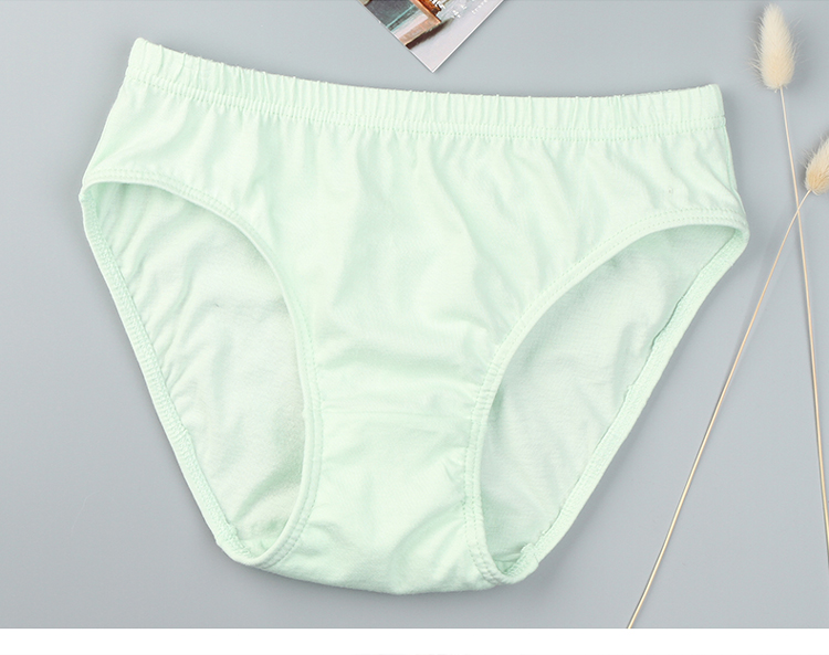 Fenting cotton nữ tam giác đồ lót cotton eo cộng với phân bón XL mẹ trung niên cotton mềm quần lót bé gái