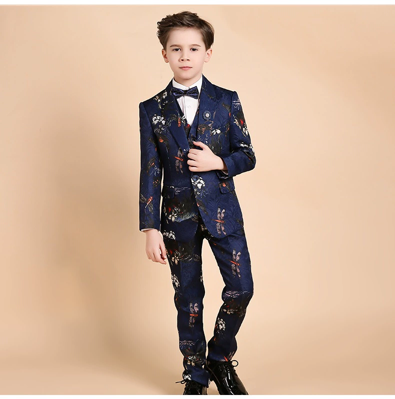 Inmyopinion 2018 new boy catwalk dress hoa girl suit phù hợp với trang phục piano