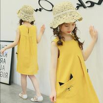  Girls  dresses 12-year-old little girl summer clothes 2021 new 11 middle and large childrens clothing 13 childrens summer dresses 10