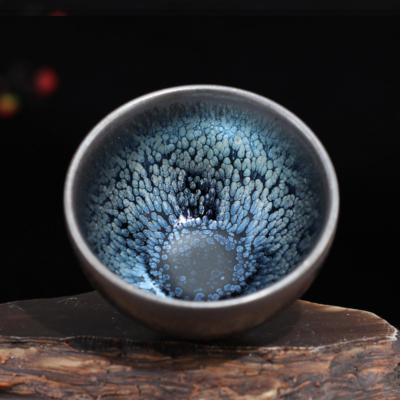 Moonsher kiln to change Fujian Jianyang Tieborn tea oil dripping cup Tianmu Jianyu Built Kiln to build a cup of tea cup Master's cup