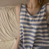 Жилет, летняя пижама, тонкая хлопковая юбка, платье без рукавов, 2025 года, городской стиль