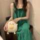 MJ_Q304#Слинг длинная юбка xiaodie-green
