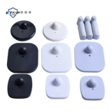 Черная белая защитная застежка, анти-кража