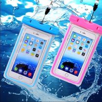Underwater camera phone waterproof bag hot spring swimming mobile phone universal iphone7plus touch screen bag 6s diving cover