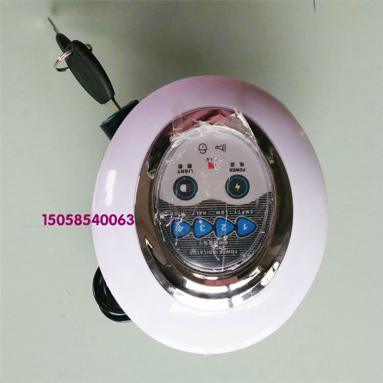 Small Dolphin Mini Electric Vehicle Accessories 24VLED Lightroom with Horn 36V 48V with Horn Electronic Lock