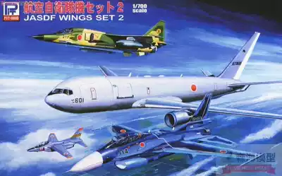 PIT-ROAD S38 1 700 Japan Air Self-Defense Force fighter set with Patriot missile and power car