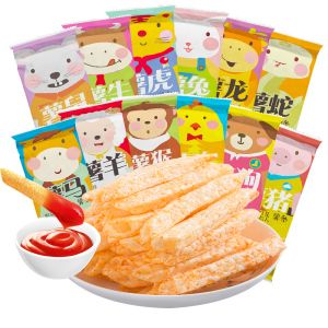 董小姐空心薯条散装小零食8包