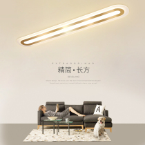 Cloakroom lights aisle corridor rectangular porch lights simple modern ultra-thin ceiling lights light luxury long sun table lamp