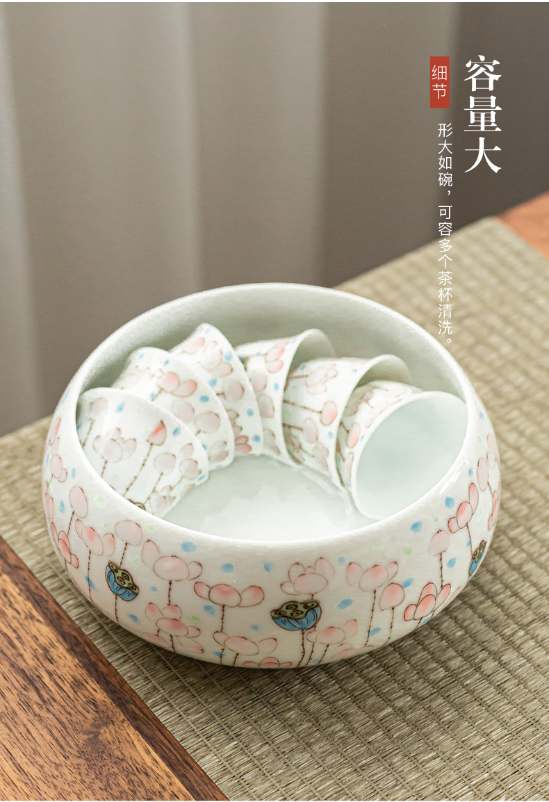 Really served fresh tea set ceramic contracted teapot teacup kung fu tea set a complete set of dry tea tray