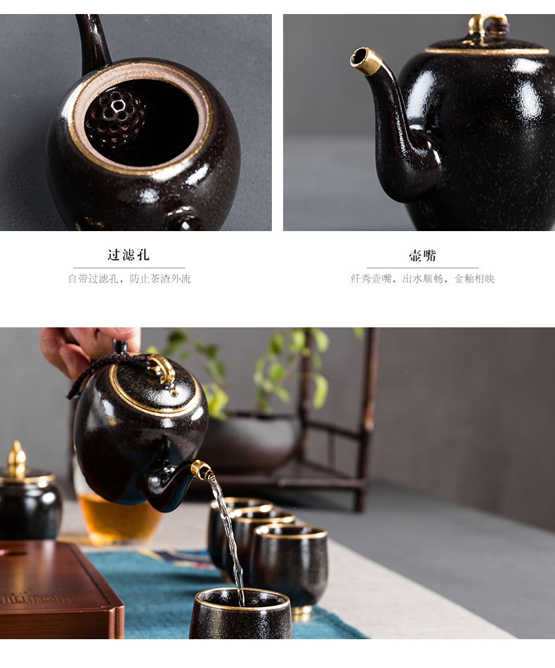 True sheng is suing travel tea set practical creative on - board, tea gift set tea service kit mini gift box