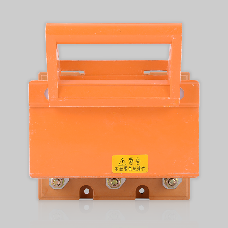 People's appliances HD11F anti-misguided open type knife switch three-phase isolation switch Three-pole single throw with lid knife brake
