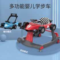 Baby walker anti-O-leg multi-functional anti-rollover 1-year-old baby stroller for girls and boys 2-in-1