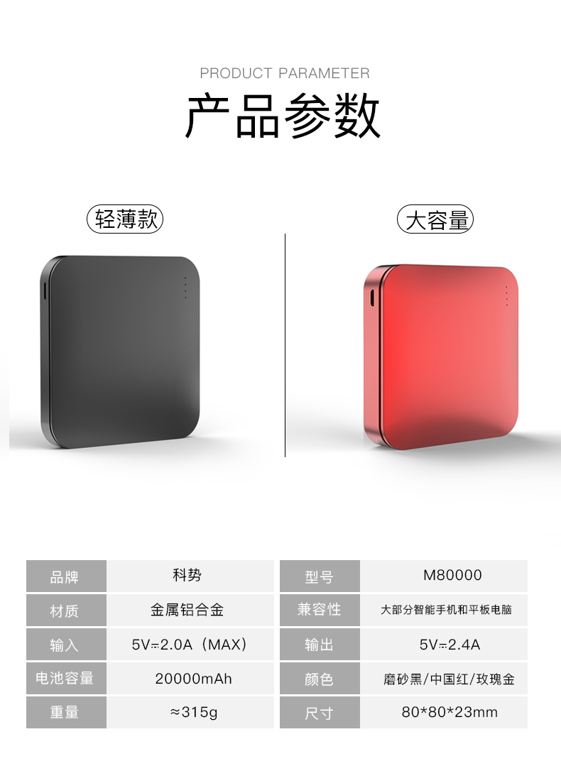 80000M mini sạc kho báu vivo apple oppo phổ công suất lớn siêu mỏng di động điện thoại di động 20000 mAh điện thoại di động khoa học đặc biệt tiềm năng điện kho báu nhỏ Huawei từ 10000