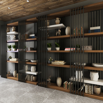 Full solid wood bookcase shelve student floor living room composition bookcase book room cabinet minimalist modern home bookshelves